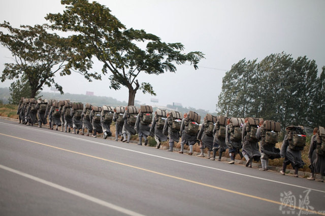 辽宁道源寺女苦行僧的行脚生活 辽宁道源寺女苦行僧的行脚生活