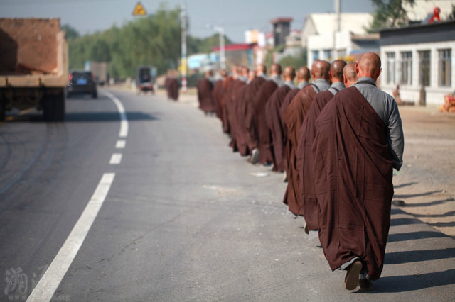 辽宁道源寺女苦行僧的行脚生活 辽宁道源寺女苦行僧的行脚生活