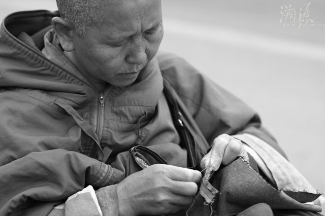 辽宁道源寺女苦行僧的行脚生活 辽宁道源寺女苦行僧的行脚生活