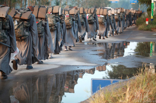 辽宁道源寺女苦行僧的行脚生活 辽宁道源寺女苦行僧的行脚生活