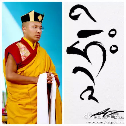 第17世大宝法王书画作品选 第17世大宝法王书画作品选