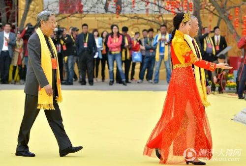 乙未年黄帝故里拜祖大典今天圆满告成 乙未年黄帝故里拜祖大典今天圆满告成