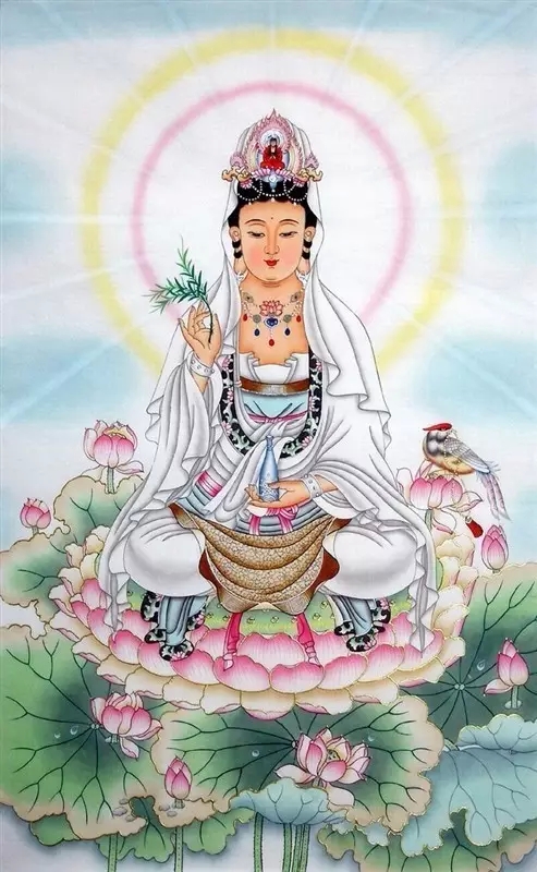 观世音菩萨的形像 观世音菩萨的形像