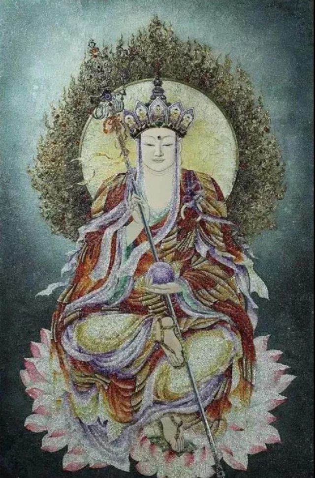 今日恭迎地藏王菩萨圣诞!掌上明珠光照大千世界! 今日恭迎地藏王菩萨圣诞!掌上明珠光照大千世界!