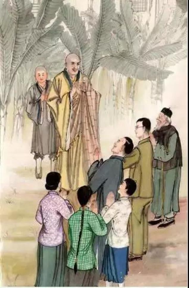 ���չ�ӭӡ�ⷨʦ������׷��һ����ɮ����һ����