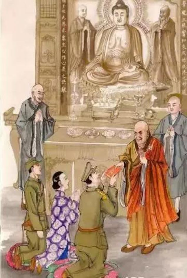 ���չ�ӭӡ�ⷨʦ������׷��һ����ɮ����һ����