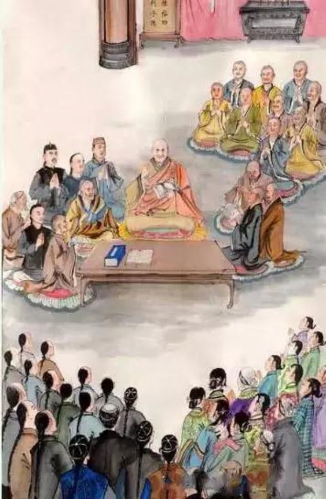 ���չ�ӭӡ�ⷨʦ������׷��һ����ɮ����һ����