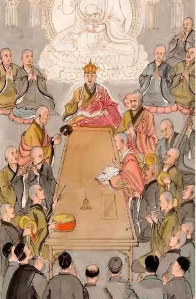 ���չ�ӭӡ�ⷨʦ������׷��һ����ɮ����һ����