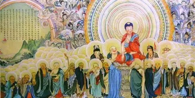 《佛说阿弥陀经》精美图解!过目增福无量! 《佛说阿弥陀经》精美图解!过目增福无量!