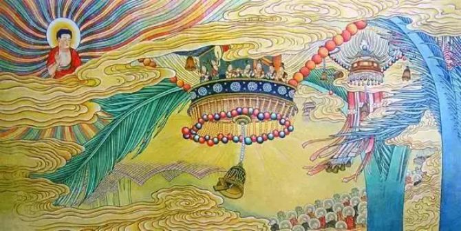 《佛说阿弥陀经》精美图解!过目增福无量! 《佛说阿弥陀经》精美图解!过目增福无量!