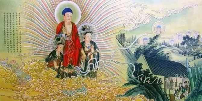 《佛说阿弥陀经》精美图解!过目增福无量! 《佛说阿弥陀经》精美图解!过目增福无量!