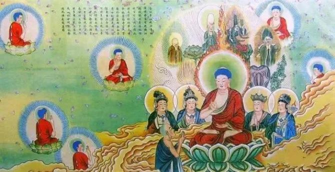 《佛说阿弥陀经》精美图解!过目增福无量! 《佛说阿弥陀经》精美图解!过目增福无量!