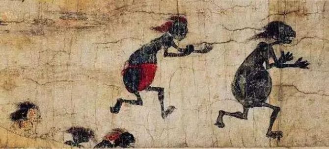 �����˵�Ĺ����̽��Ĺ��кβ�ͬ��