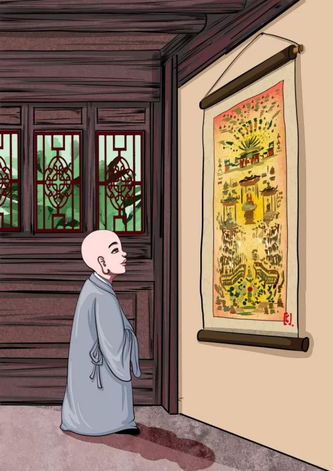 善导大师圆寂日_|_一组漫画看完善导大师的一生 善导大师圆寂日_|_一组漫画看完善导大师的一生