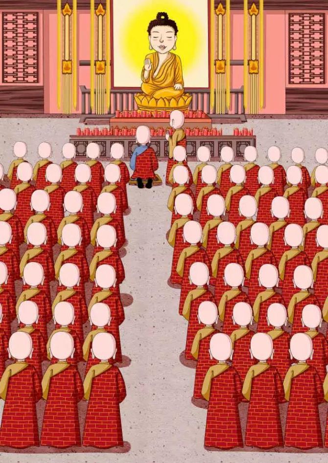 善导大师圆寂日_|_一组漫画看完善导大师的一生 善导大师圆寂日_|_一组漫画看完善导大师的一生