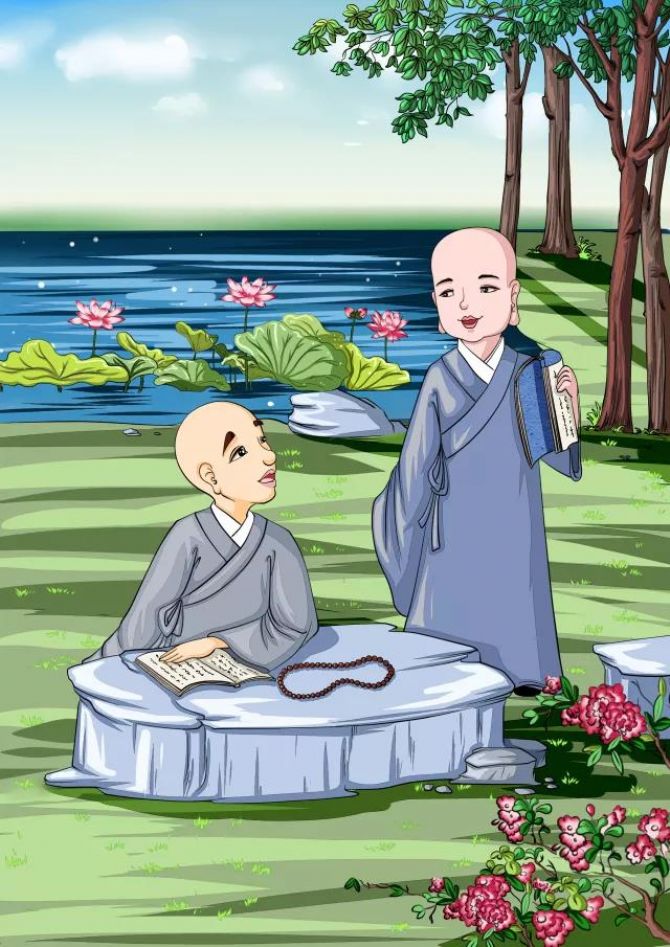 善导大师圆寂日_|_一组漫画看完善导大师的一生 善导大师圆寂日_|_一组漫画看完善导大师的一生