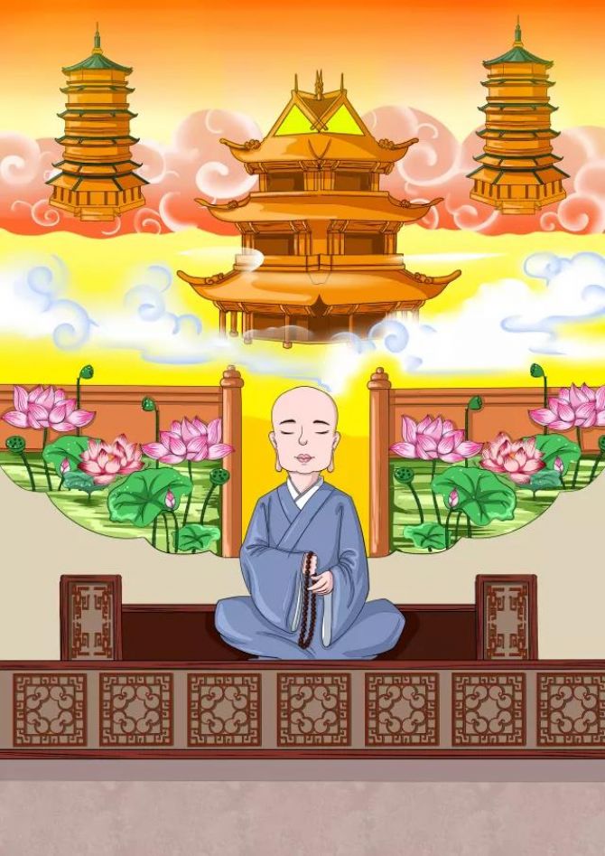 善导大师圆寂日_|_一组漫画看完善导大师的一生 善导大师圆寂日_|_一组漫画看完善导大师的一生