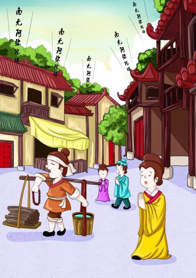 善导大师圆寂日_|_一组漫画看完善导大师的一生 善导大师圆寂日_|_一组漫画看完善导大师的一生