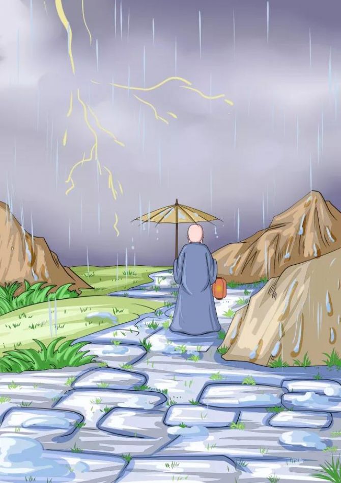 善导大师圆寂日_|_一组漫画看完善导大师的一生 善导大师圆寂日_|_一组漫画看完善导大师的一生