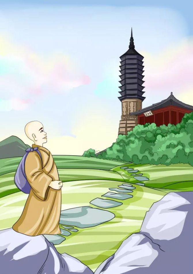 善导大师圆寂日_|_一组漫画看完善导大师的一生 善导大师圆寂日_|_一组漫画看完善导大师的一生