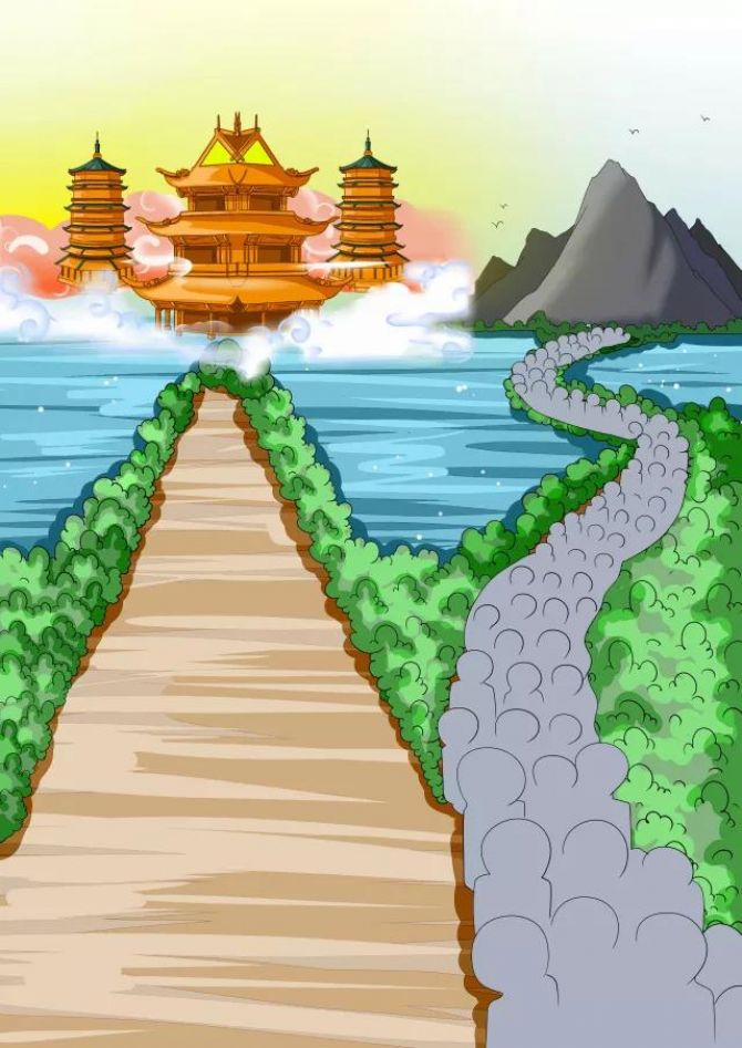 善导大师圆寂日_|_一组漫画看完善导大师的一生 善导大师圆寂日_|_一组漫画看完善导大师的一生