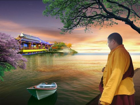 达真堪布:此岸彼岸一念间 达真堪布:此岸彼岸一念间