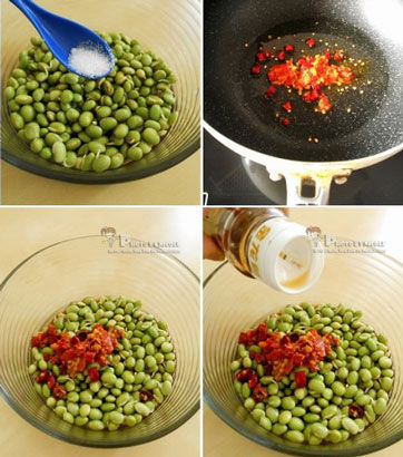 凉拌青豆_夏日美容健康菜 凉拌青豆_夏日美容健康菜