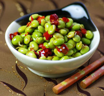 凉拌青豆_夏日美容健康菜 凉拌青豆_夏日美容健康菜