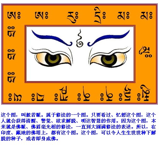 眼睛不好的人多看此图——般若眼 眼睛不好的人多看此图——般若眼