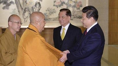 总书记为何特意提到读完了星云大师送的书? 总书记为何特意提到读完了星云大师送的书?