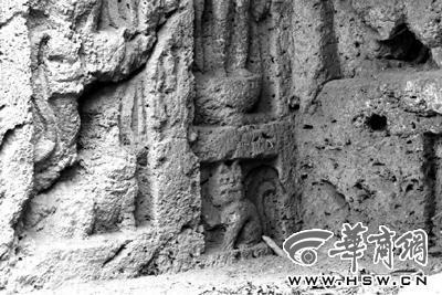 北魏窟龛群惊现“招财猫”_与佛像供一起或为守灵神 北魏窟龛群惊现“招财猫”_与佛像供一起或为守灵神
