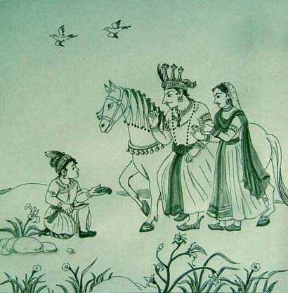 佛陀前世割肉救亲_感动天神顺利复国 佛陀前世割肉救亲_感动天神顺利复国