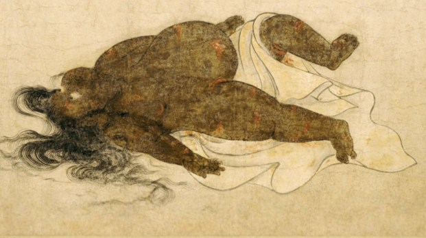 对治美色淫欲的《九相图》 对治美色淫欲的《九相图》