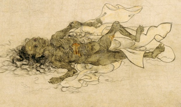 对治美色淫欲的《九相图》 对治美色淫欲的《九相图》