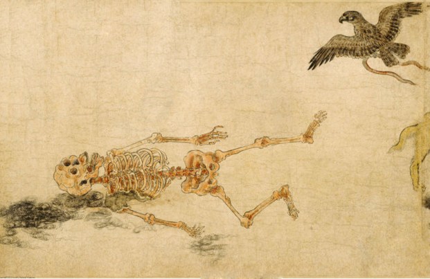 对治美色淫欲的《九相图》 对治美色淫欲的《九相图》