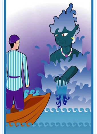 商船出海三次遭海怪拦截_和尚说法度化海神 商船出海三次遭海怪拦截_和尚说法度化海神