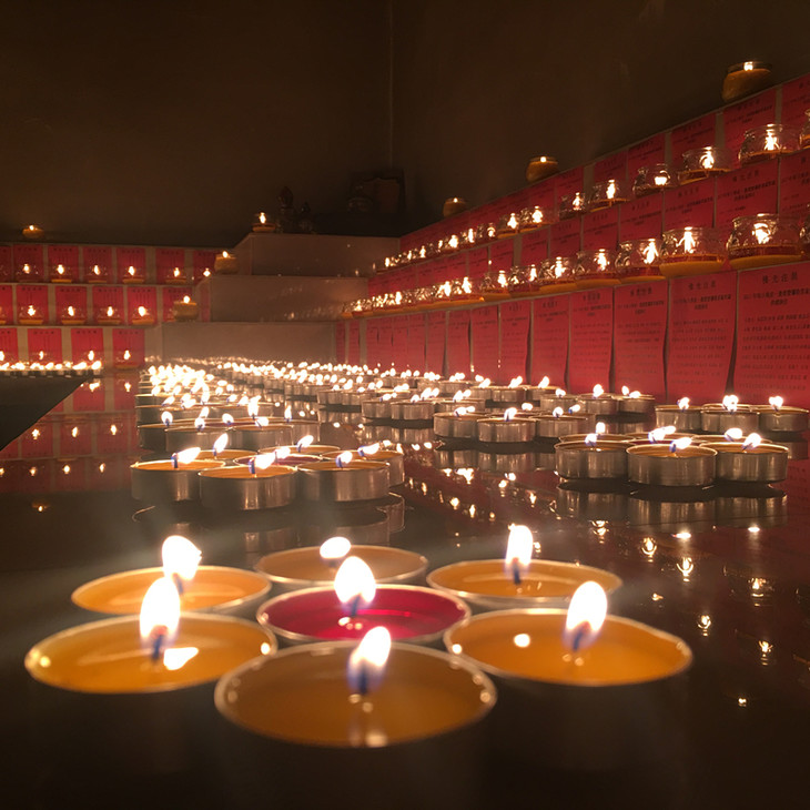 2017释迦牟尼佛出家日积福慧供灯共修回顾 2017释迦牟尼佛出家日积福慧供灯共修回顾